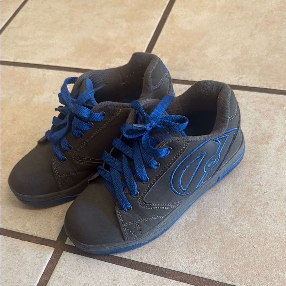 Original Gray and Blue Heelys
